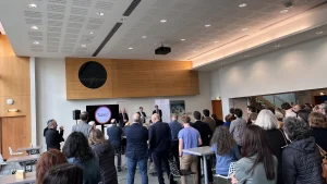 Evènement Tisséo réunissant les collaborateurs, les DGS, le Président de Tisséo Collectivité et Tisséo Ingénierie et les élus